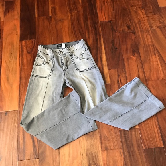 cashe contour collection Denim - Wide leg comfy jeans